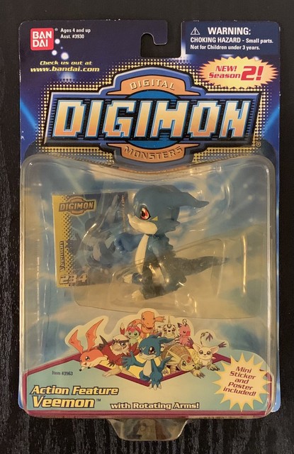Feature Veemon Figure MOC Bandai 2000 
