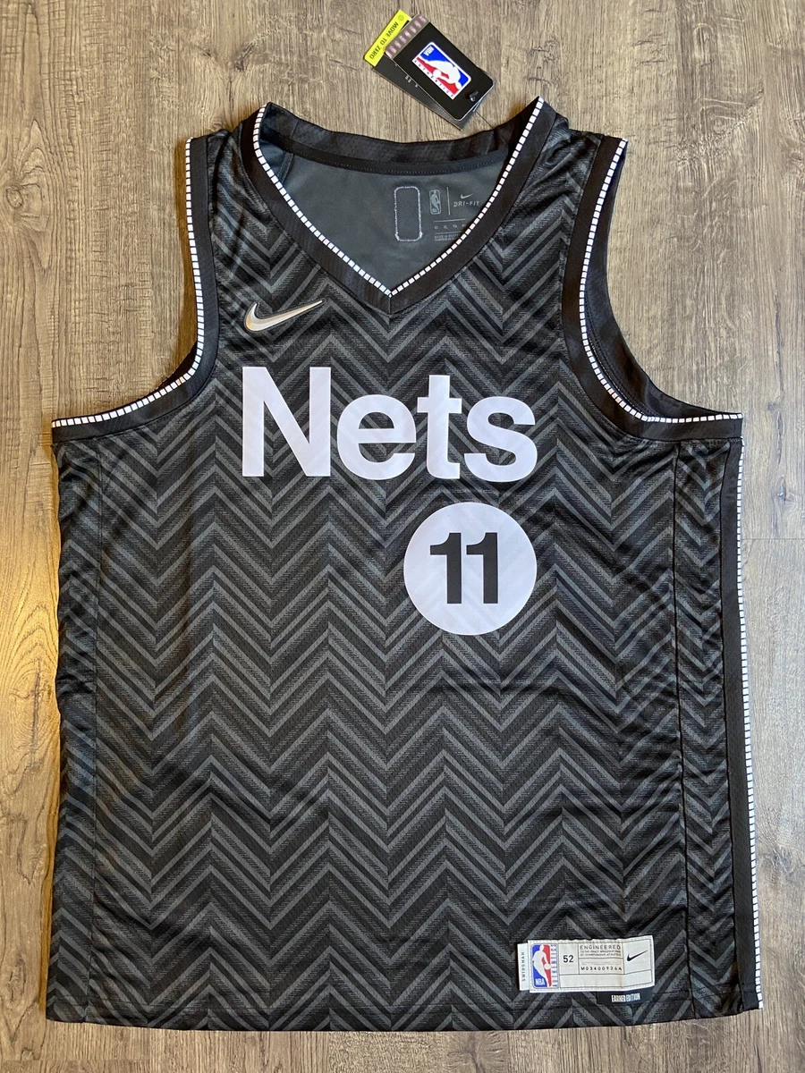 Men's Nike Brooklyn Nets Kyrie Irving Earned Edition Swingman