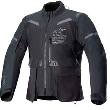 Alpinestars ST-7 2L Motorcycle Motorbike Jacket - Black/ Dark Grey