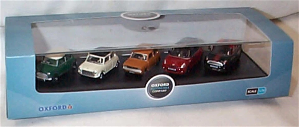 Mini Classic Cooper 1275GT New Coupe 5 car set 1-76 scale new in Case - Image 2 of 2