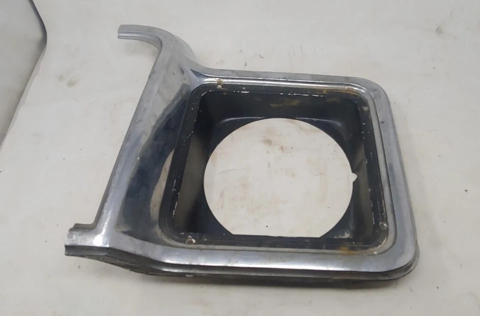 Vintage Chrome Head Light Grill Trim Bezel # 349898 RH 339974 GMC Sierra 15 4x4 - Image 4 of 4