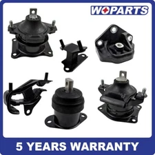 6PCS Engine Motor Mount Kit Fit FOR 2003-2007 Honda Accord V6 3.0L Auto Trans