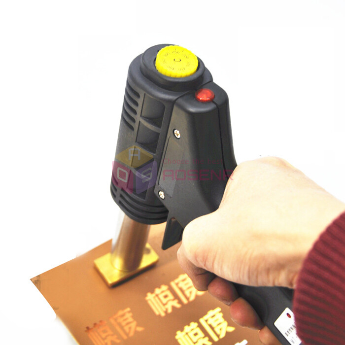 220V LOGO Branding Handheld Leather Embossing Hot Foil Stamping Machine 250/500W