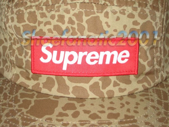 Supreme Box Logo 5 Panel Camo Khaki Black KAWS SB Blazer Animal Print Pattern | eBay