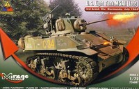 Mirage U.S. Light Tank M5A1 Late 1944 Normany 1:72 Modell-Bausatz Neu Panzer Kit