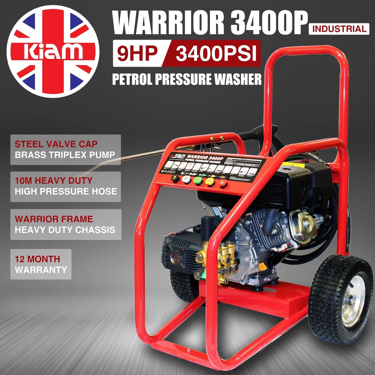 Commercial clearance jet wash