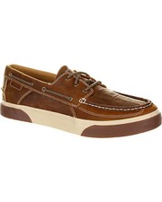 NIB - DURANGO Men's 'MUSIC CITY GATOR' Brown EMBOSS BOAT SHOES - 9 M