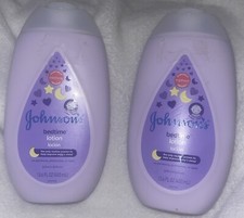 2 Johnson's Baby Bedtime Lotion with Natural Calm Essences Hypoallergenic