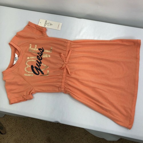 JUEGO DE 2 CHICAS GUESS, VESTIDO Y MAMPER TALLA 5 NUEVO CON ETIQUETA - Imagen 12 de 12