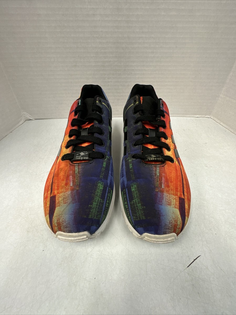 Adidas Zx Flux Orange Blue 2014 Size 9 Used S31620 | eBay Adidas Zx Flux Orange Blue 2014 Size 9 Used S31620 | eBay