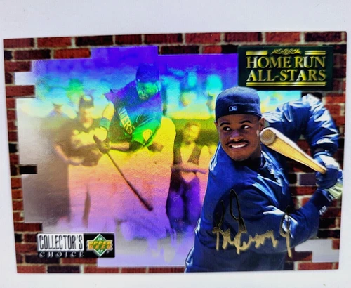 Ken Griffey Jr. 1994 Upper Deck "Home Run All-Stars" Rare Hologram w/ Facs Auto!