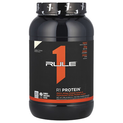 R1 Protein Powder Drink Mix, Vanilla Creme, 1.98 lb (900 g)