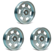 3x 033-2000-00 Flat Idler Pulley Fit Bad Boy ZT Series 48" 50" 54" 60" 033720125