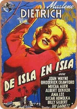 METAL SIGN - Seven Sinners (1940) - Vintage Look