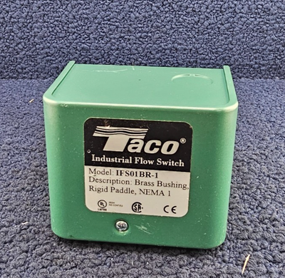 #ad TACO IFS01BR 1 Industrial Flow Switch Brass Bushing Rigid Paddle NEMA 1 $170.00