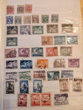 Poland + Czechoslovakia Stockbook 29 Pages mainly Used Stamps from 1919 onwards