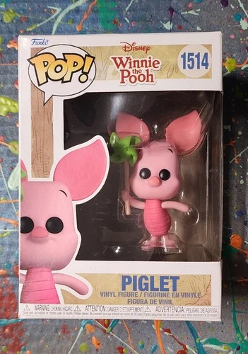 Disney Winnie The Pooh Funko Pop! Vinyl Disney - Piglet #1514 NIB Green Pinwheel