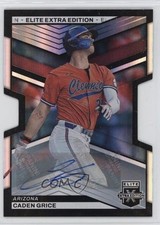 2023 Panini Elite Extra Edition Signatures Die-Cut /399 Caden Grice Auto 10k8