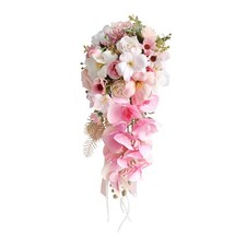 Waterfall Wedding Bouquet Bridesmaid Bouquet Elegant Decorative Bride Flower for