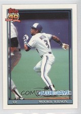 1991 Topps Factory Set Collector's Edition (Tiffany) Mookie Wilson #727 0j0
