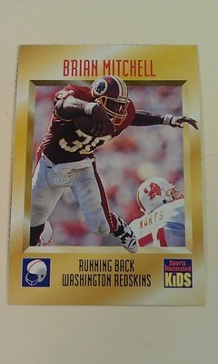 Brian Mitchell Redskins #548 NFL Sports Illustrated for Kids SI For Kids