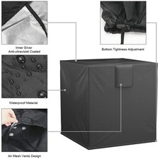 Square Air Conditioner Cover Heavy Duty Central AC Outdoor Waterproof Protector