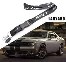 SRT Dodge Auto Keyrings Accessories Car Keychain Lanyard