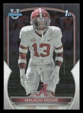 2022 Bowman University Chrome #74 Malachi Moore Alabama Crimson Tide
