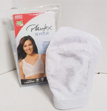 New Playtex 18 Hour Ultimate Shoulder Comfort Wireless Bra 4693 44B White