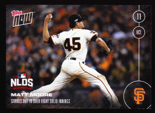 2016 Topps Now 569 Matt Moore