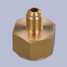 1x Air Conditioning Bottle Adapter G5/8 To 1/4" SAE fit for R32 R134A