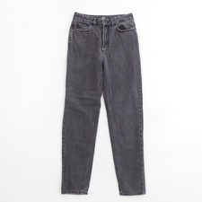 BDG Urban Outfitters Mom High Rise Jeans Black Wash Size 26 Cotton