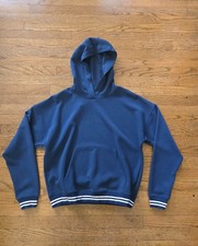 Vineyard Vines Womens Navy Blue Performance Hooded Sweatshirt Size Small