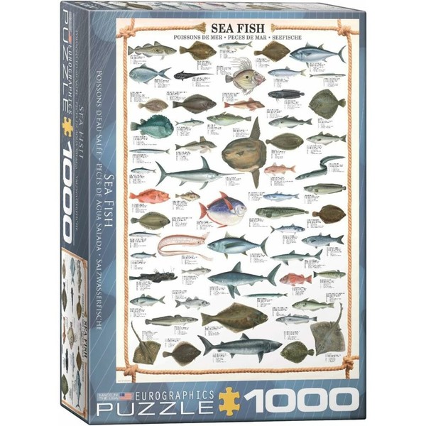 Eurographics Puzzle Seefisch 1000 Teile-image