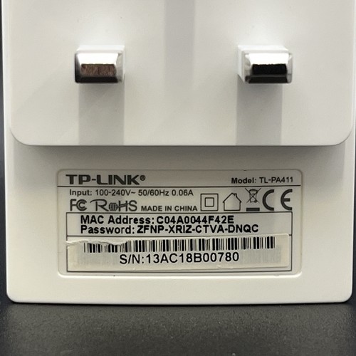 TP-Link AV500 Nano Powerline Adapter Starter Kit Model #TL-PA411KIT GEBRAUCHT - Bild 5 von 5