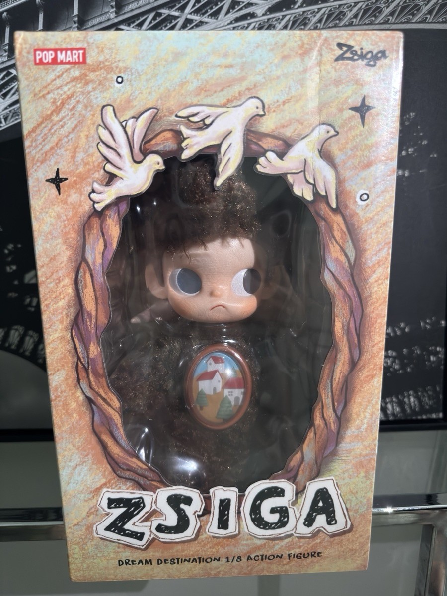 USA POP MART Zsiga Dream Destination 1/8 Action Figure 9.06inches