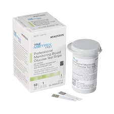 McKesson True METRIX Blood Glucose Test Strips for Diabetes [50 Strips] Professi