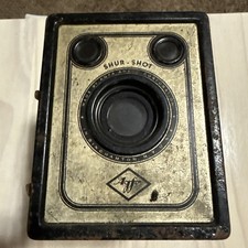 AGFA Ansco B-2 Shur Shot Box Film Camera Vintage Untested As Is