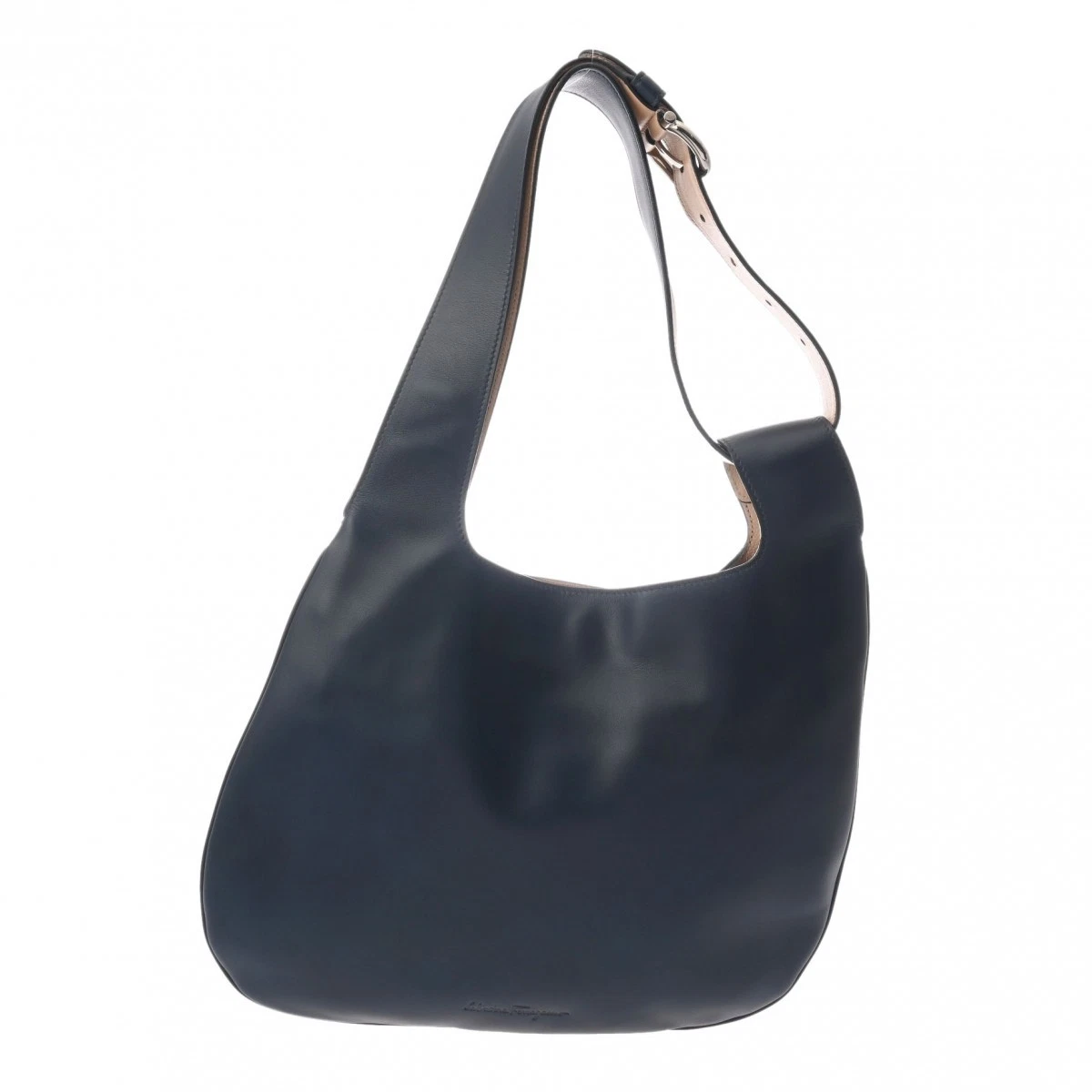 Ferragamo — SALVATORE FERRAGAMO Semishiyoruda 800000133451000 Shoulder Bag Blue #WB3276