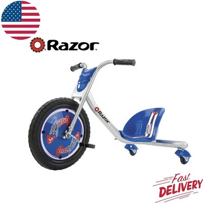 Kids Boys 360 Drift Bikes Wheeled W/ Rear Casters Rubber Grips Welded Steel New