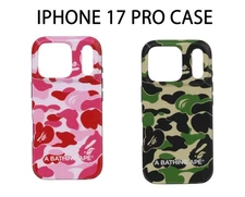 * A BATHING APE Goods  ABC CAMO IPHONE 17 PRO CASE 1L70182021