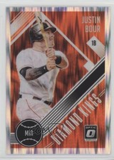 2018 Panini Donruss Optic Diamond Kings Shock Prizm Justin Bour #15 1c7
