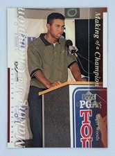 Tiger Woods 2001 Upper Deck Collectibles Collection Making Of A Champion #TWC8