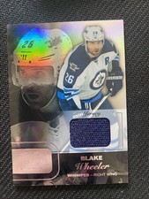 2015-16 Fleer Showcase #4 Blake Wheeler Flair Materials
