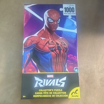 Marvel Spider-Man Collector's 1000-Piece Jigsaw Puzzle Multicolor MPN Blue