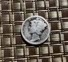1920 Mercury Dime (Winged Liberty Head) Well Circulated US Coin Uncertified