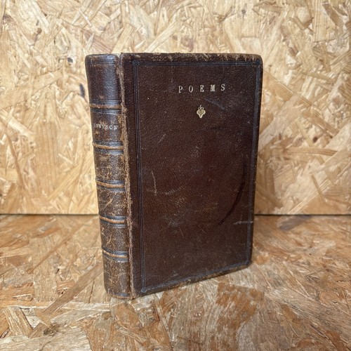 Antique Poetry Book 1862 - Poems, Alfred Tennyson, Fourteenth Edition - Picture 1 of 11