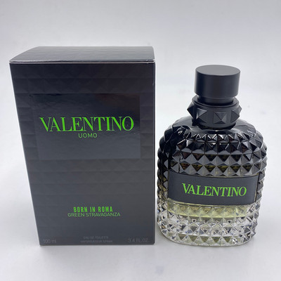 Valentino Uomo Born In Roma Green Stravaganza 3.4 oz. EDT Spray for Men SEALED!