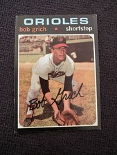 1971 Topps Baseball- Bobby Grich #193 (RC); EX