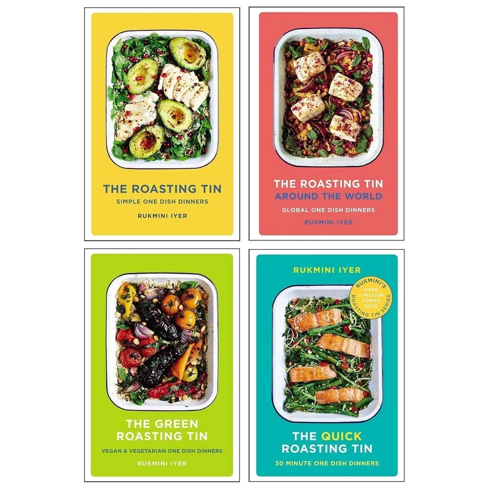Rukmini Iyer Roasting Tin Collection 4 Books Set Green Roasting Tin,Tin Around - Image 2